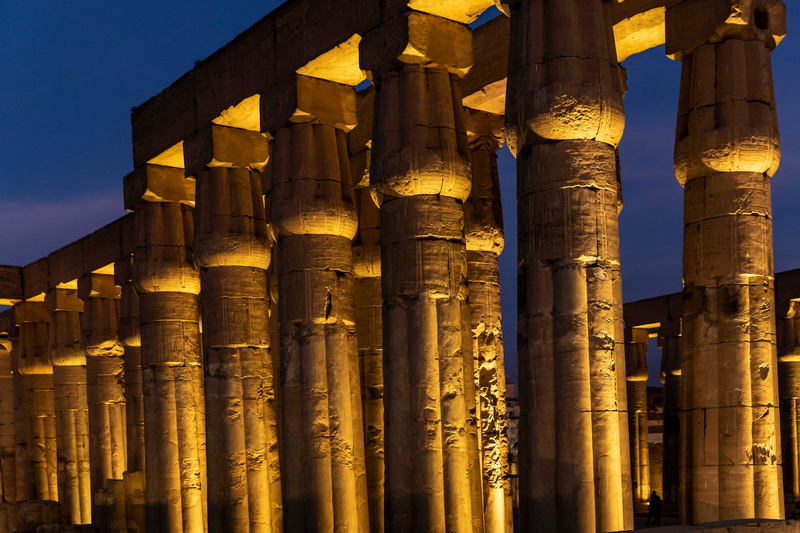 Luxor Temple, UNESCO World Heritage site, Nile River Valley, Luxor, Egypt