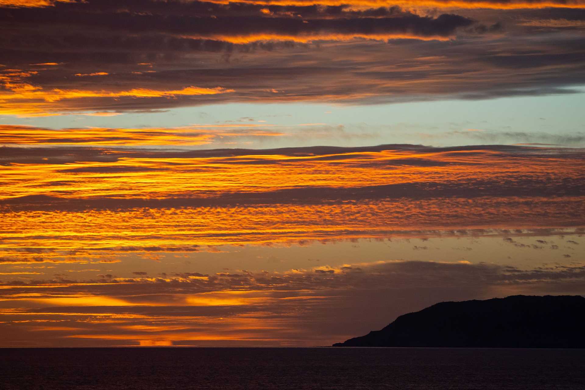 sunrise in Baja California