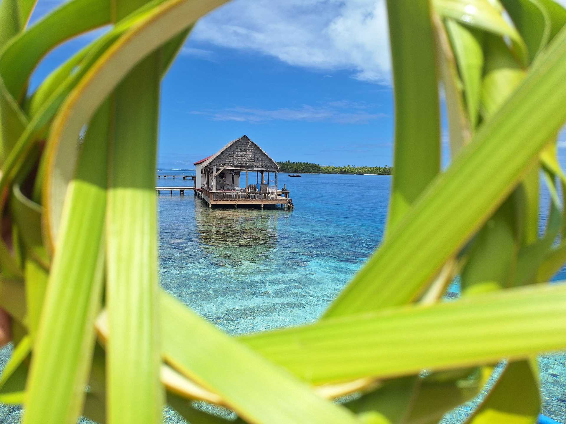 house on stilts in the water